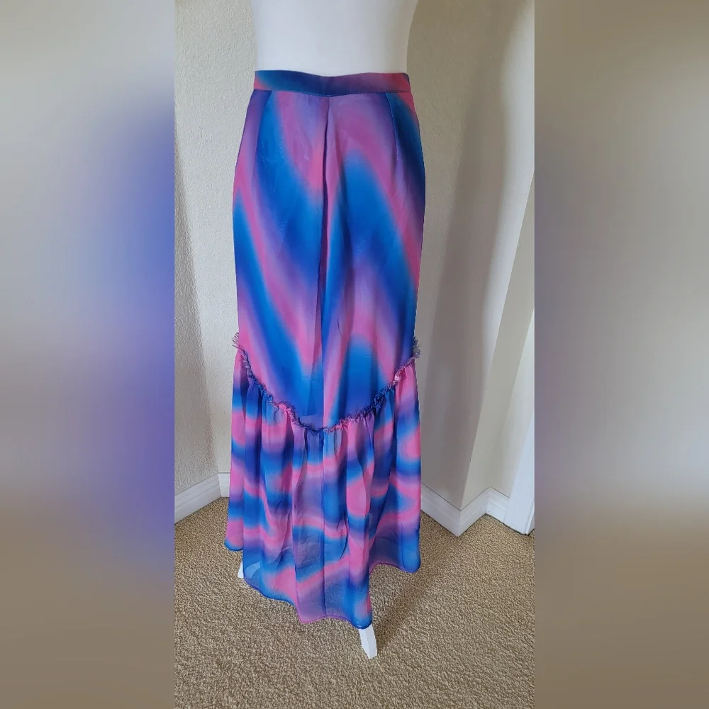 Custom-made skirt with lining, size S/M - Picture 1 of 3